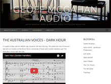 Tablet Screenshot of mcgahan.com.au